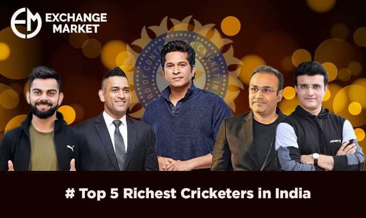 Top 5 Richest Cricketers in India