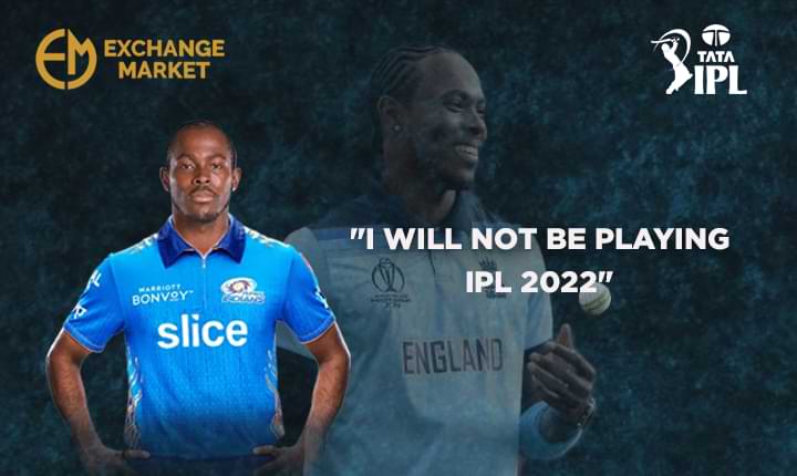 Jofra Archer confirms that he is not Playing IPL 2022