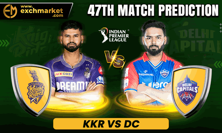 KKR vs DC: 47th IPL Match Prediction 2024