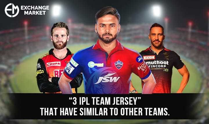 3 IPL Team Jerseys 