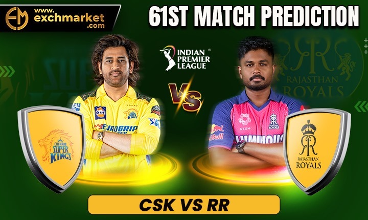 CSK vs RR: 61st IPL Match Prediction 2024