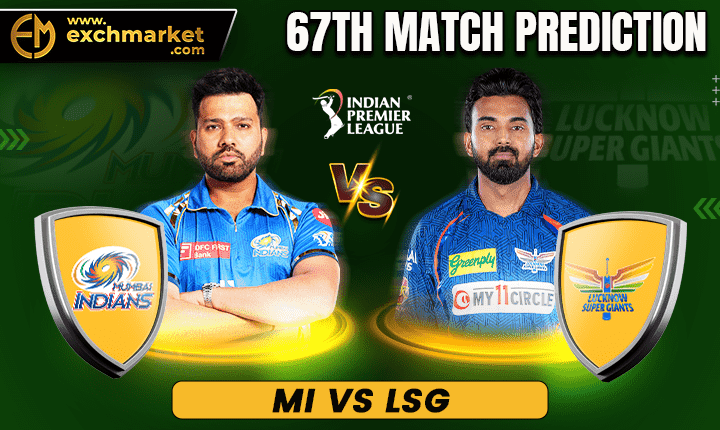 MI vs LSG: 67th IPL Match Prediction 2024