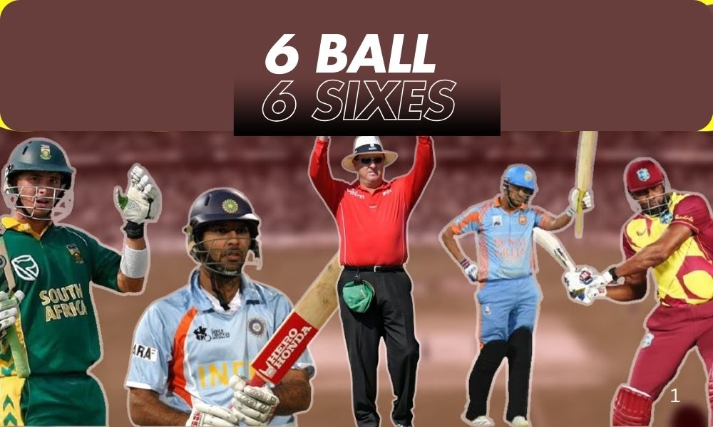 The Incredible 6 Ball 6 Sixes Record List in International Cricket