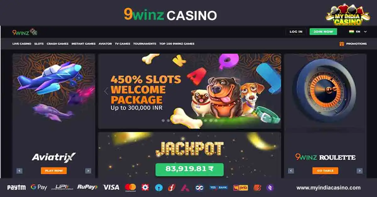 9winz &#8211; Trusted Online Casino India 2024