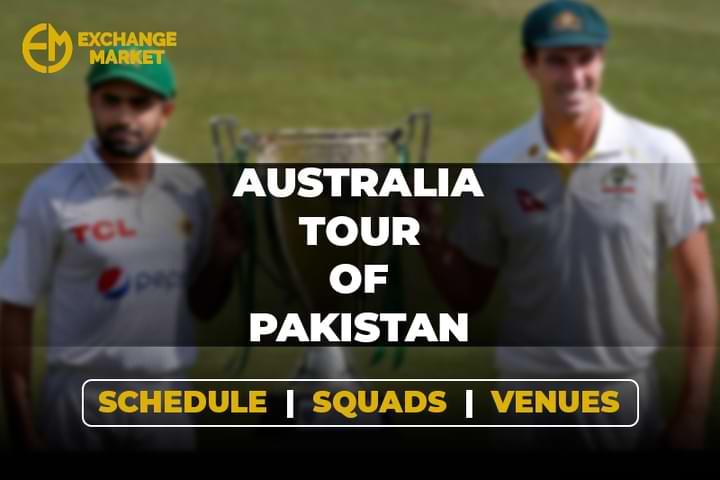 Australia tour of Pakistan Schedule, Squads, Venues, Live Streaming 2022