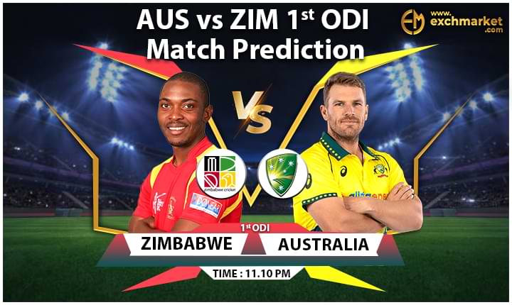 AUS vs ZIM 1st ODI: Match Prediction