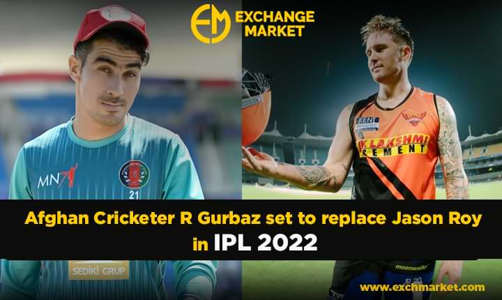 Afghan Cricketer R Gurbaz set to replace Jason Roy in GT IPL 2022