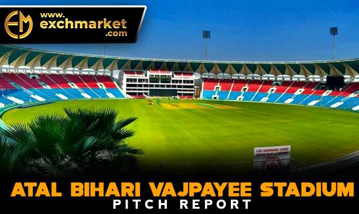 Atal Bihari Vajpayee Stadium Pitch Report