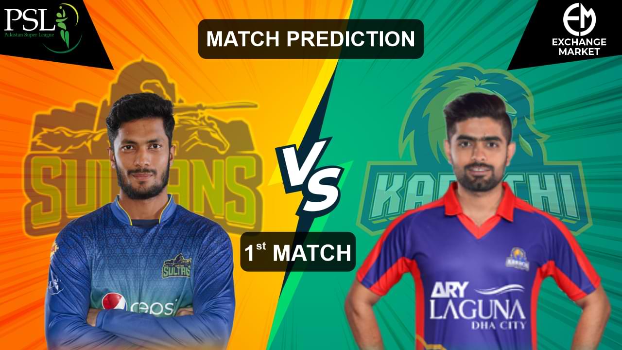 KK vs MS 1st Match Prediction | Who will win Today&#8217;s Match? | PSL 2022