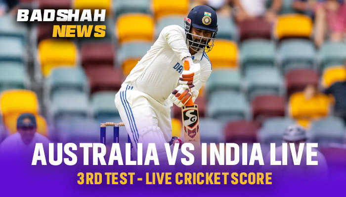 Australia vs India Live, 3rd Test – Live Cricket Score
