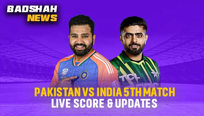 Pakistan vs India 5th Match: Live Score & Updates