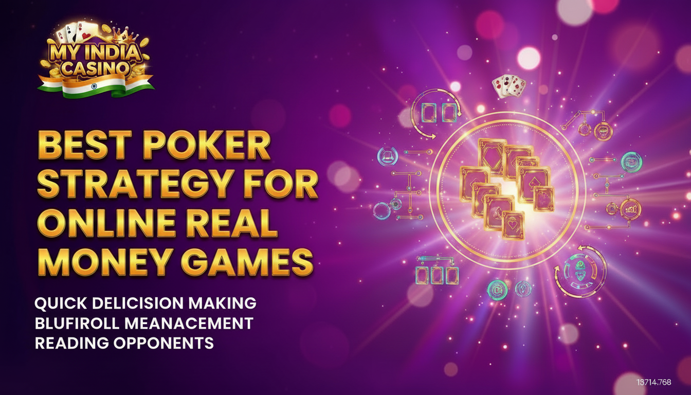 Best Poker Strategy for Online Real Money Games