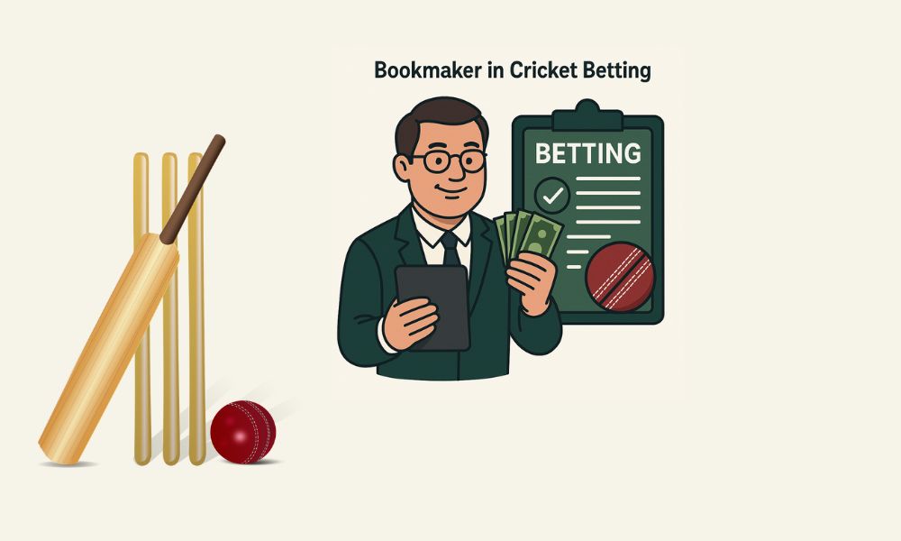 What is a Bookmaker in Cricket Betting ?