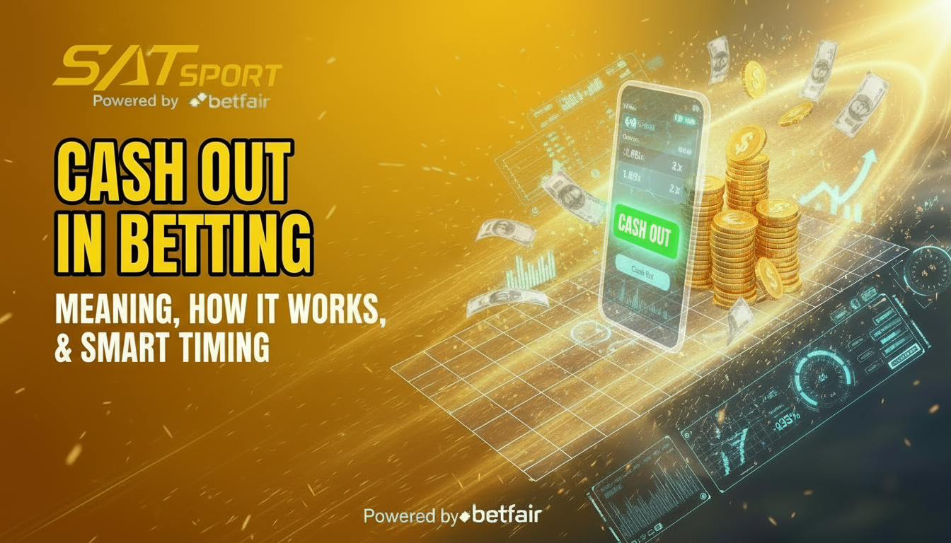 Cash Out in Betting Meaning: What It Is, How Cashout Works, and Smart Timing 

