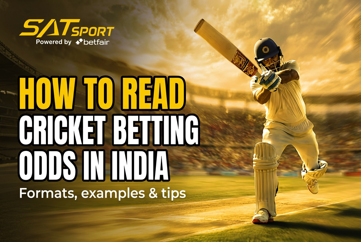 How to read cricket betting odds in India: Formats, examples & tips

