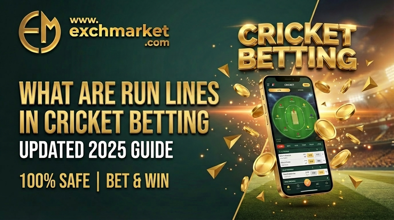 What Are Run Lines in Cricket Betting? – Updated 2025 Guide