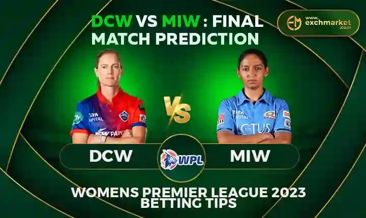 DCW vs MIW: WPL Final match prediction
