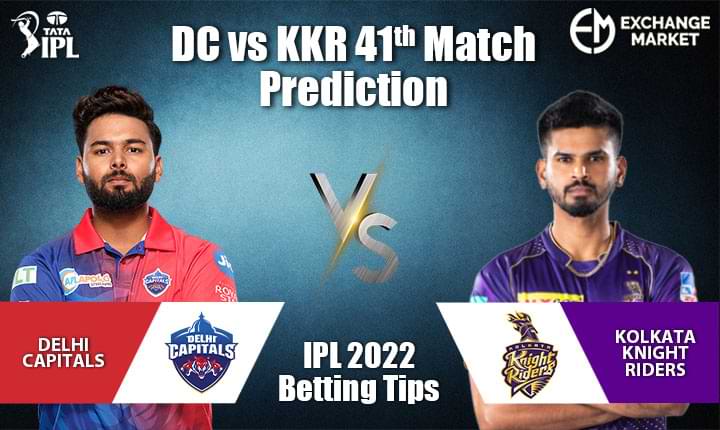DC vs KKR 41st Match Prediction and Betting Tips