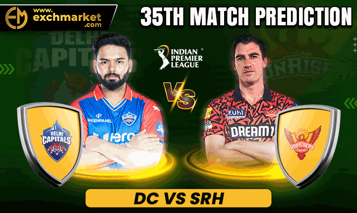 DC vs SRH: 35th IPL Match Prediction 2024