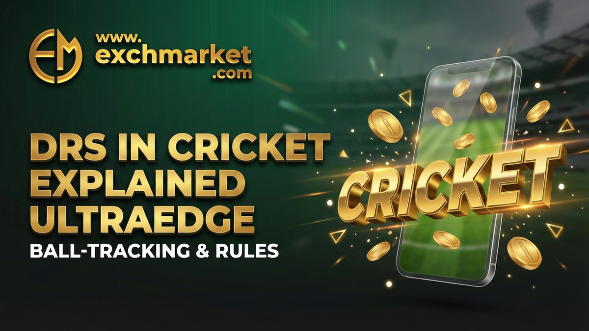 DRS in Cricket Explained – UltraEdge, Ball-Tracking & Rules