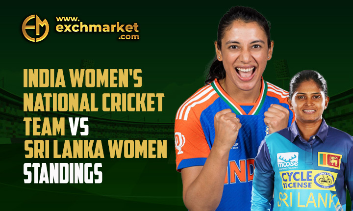 India Women&#8217;s National Cricket Team vs Sri Lanka Women Standings
