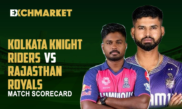 Kolkata Knight Riders vs Rajasthan Royals Match Scorecard 
