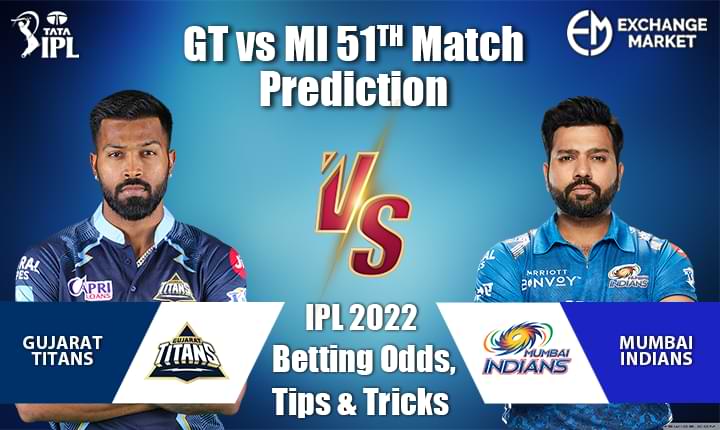 GT vs MI 51st Match Prediction | Odds, Tips, &#038; Tricks