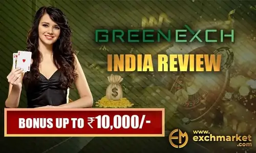 Green Exchange Bet Review » Free Bonus up to ₹10,000/-