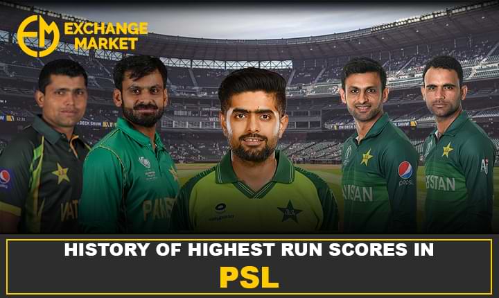 History of Highest Run-Scorer in PSL