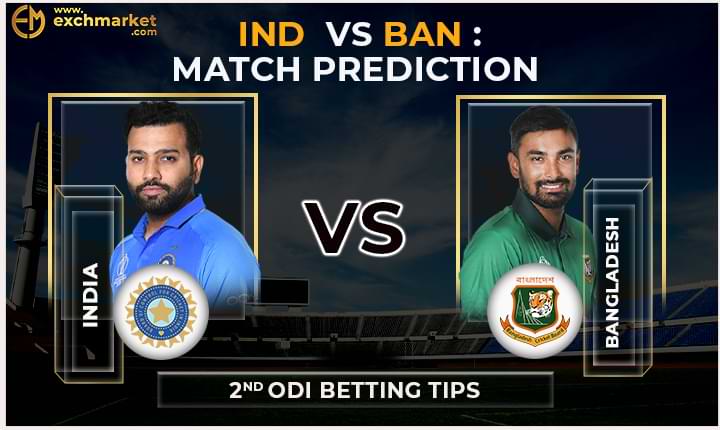 IND vs BAN 2nd ODI: Match Prediction