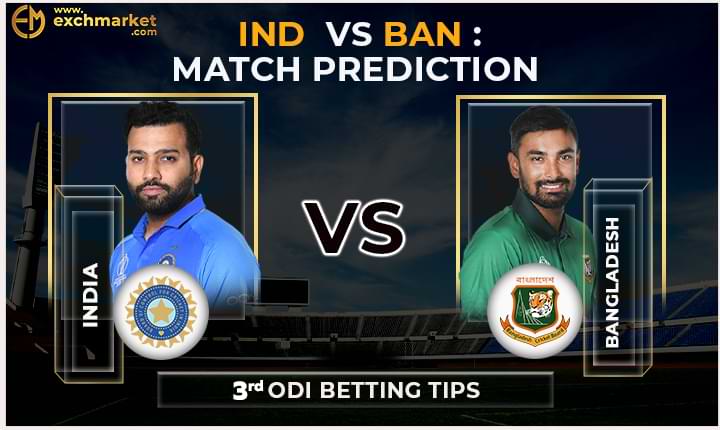 IND vs BAN 3rd ODI: Match Prediction