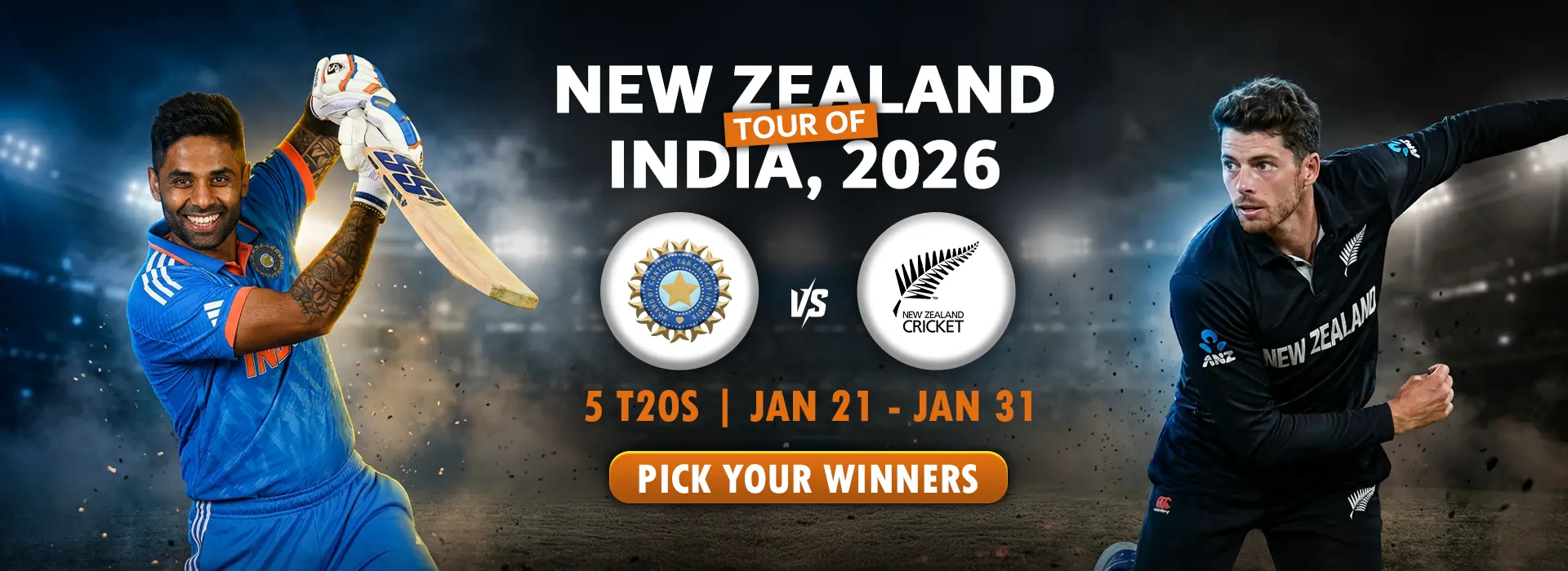 New Zealand tour of India