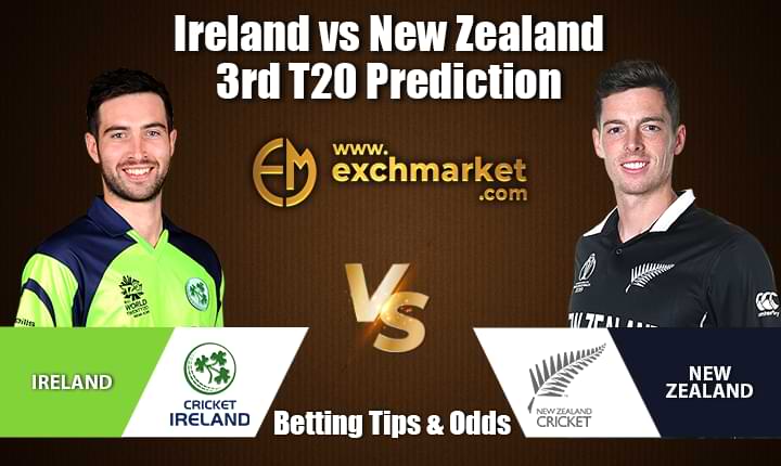 IRE vs NZ 3rd T20I match prediction