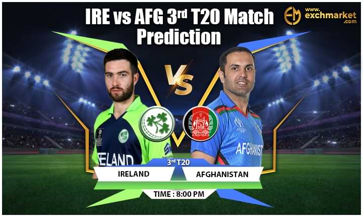 IRE vs AFG 3rd T20I match prediction