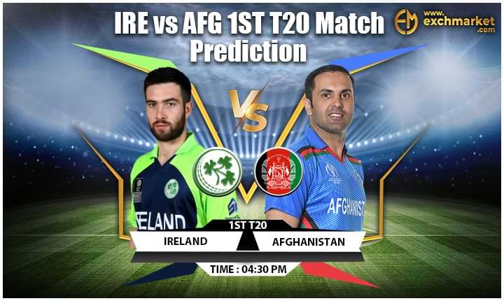 IRE vs AFG 1st T20I match prediction