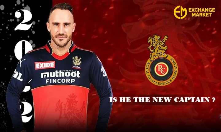 Faf du Plessis is all set to be the New Captain of RCB