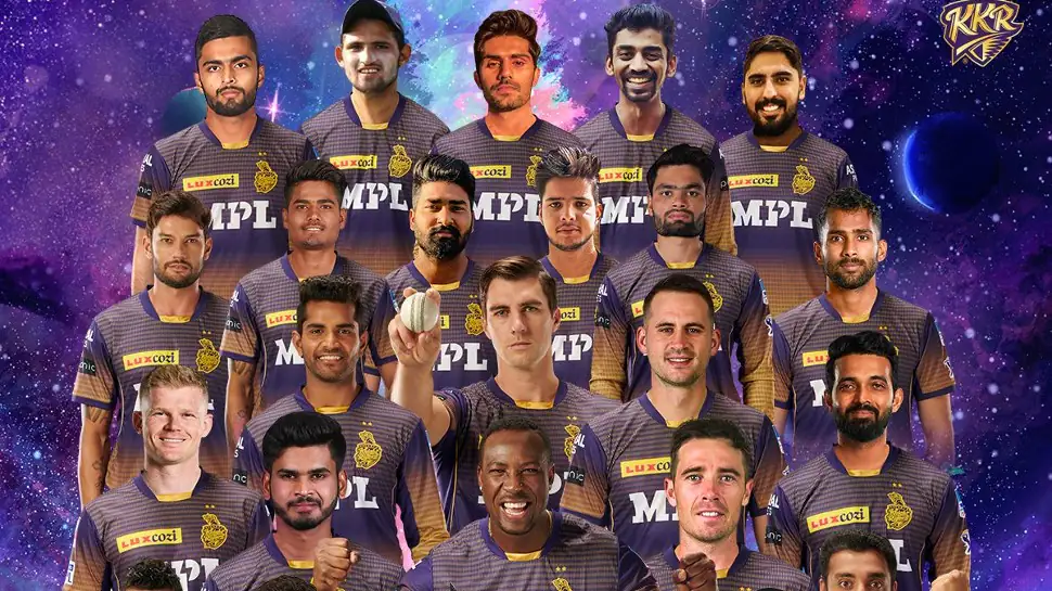 Kolkata Knight Riders KKR IPL 2022 Complete Player List and Squad