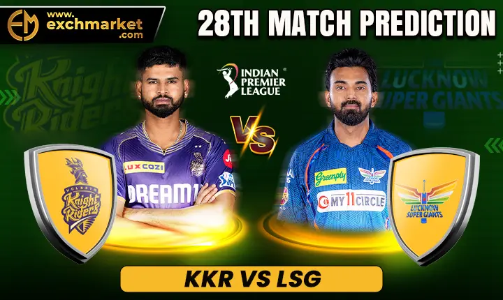 KKR vs LSG: 28th IPL Match Prediction 2024