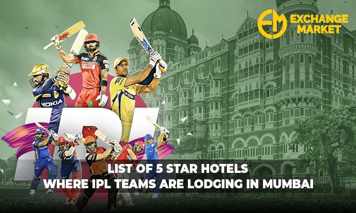 List of 5 Star Hotels Where IPL Teams Are lodging In Mumbai