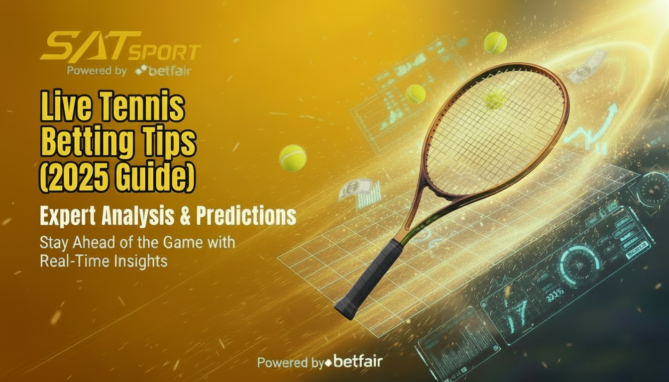 Live Tennis Betting Tips (2025 Guide)
