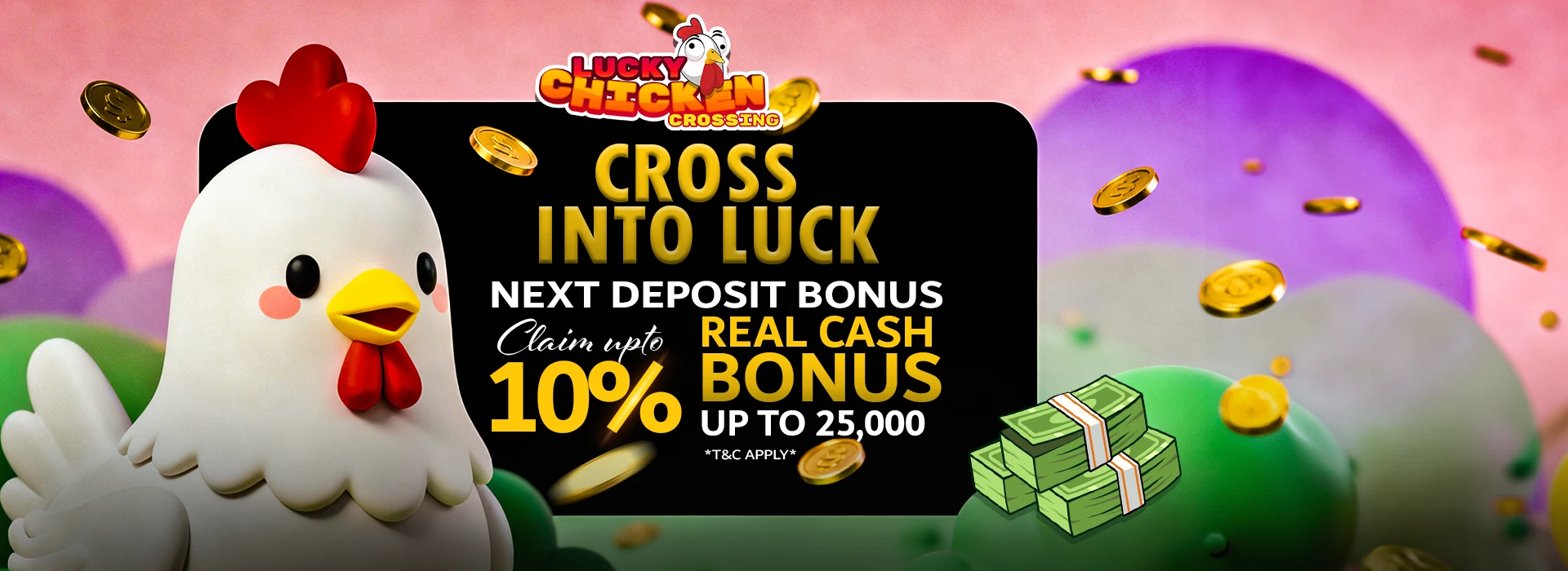 LUCKY CHICKEN CROSS | RT