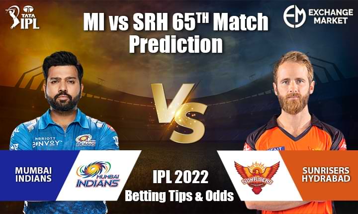 MI vs SRH 65th Match Prediction, Betting Tip &#038; Odds