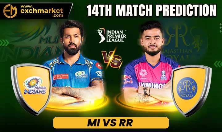 MI vs RR: IPL 2024 14th Match Prediction