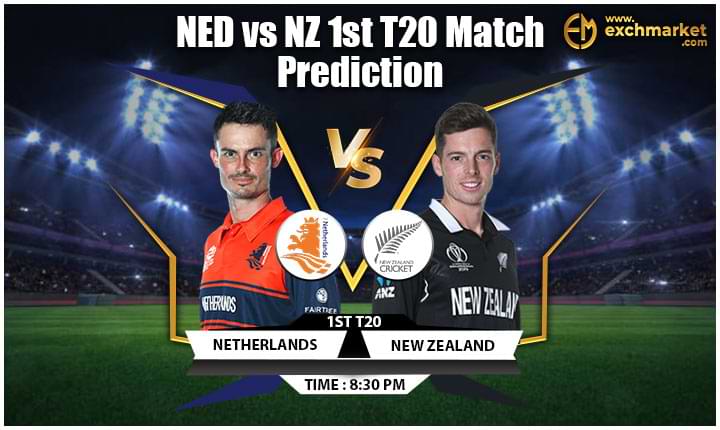 NED vs NZ 1st T20I Match Prediction