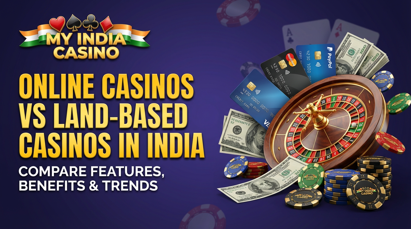 Online Casinos vs Land-Based Casinos in India
