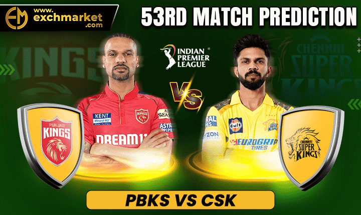 PBKS vs CSK: 53rd IPL Match Prediction 2024
