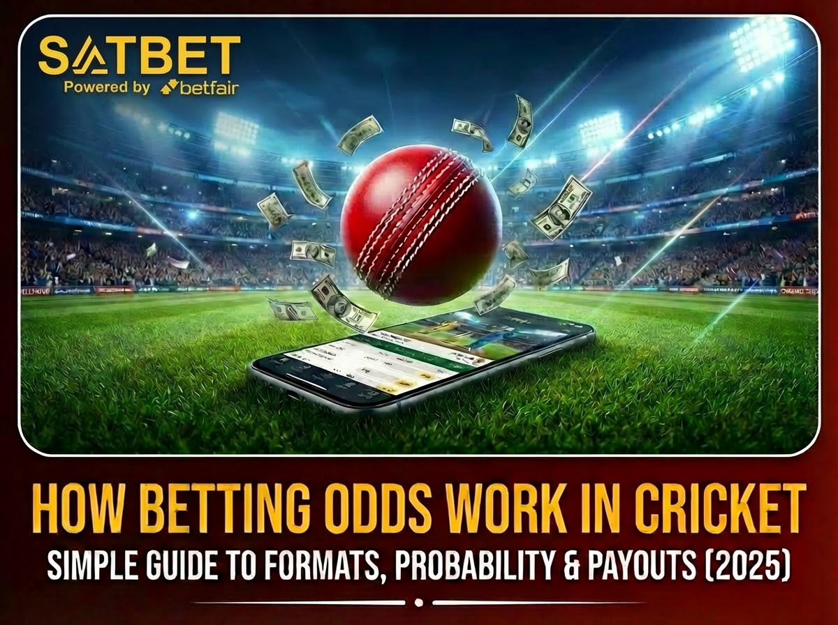How Betting Odds Work in Cricket: Simple Guide to Formats, Probability & Payouts (2025)
