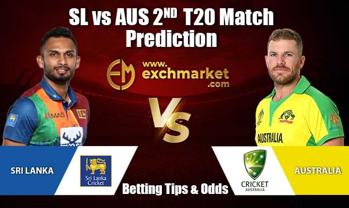 SL vs AUS 2nd T20I Match Prediction