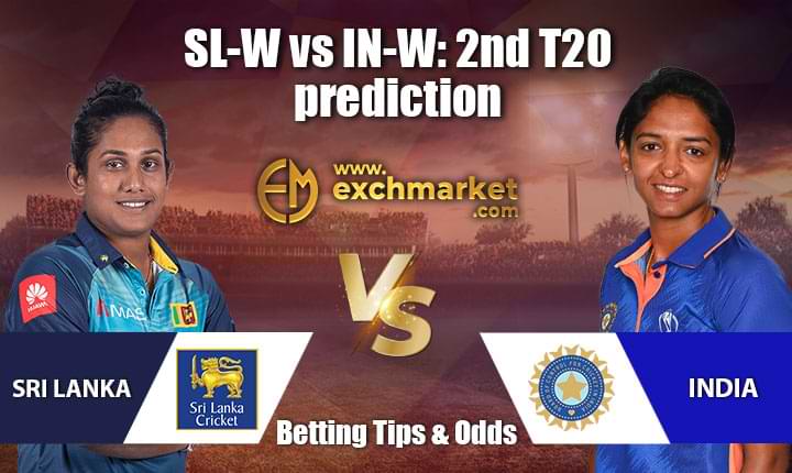SL-W vs IN-W 2nd T20I » Match Prediction