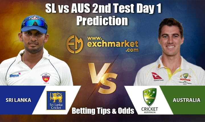 SL vs AUS 2nd Test Day 1: Prediction